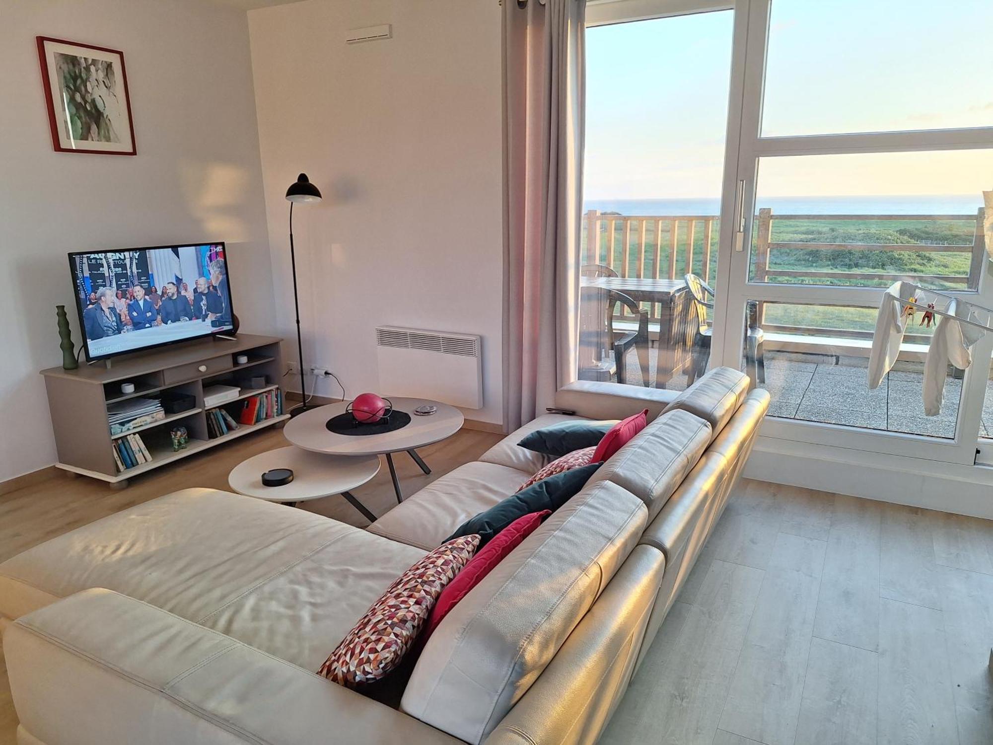 Exceptionnel Penthouse Vue Mer Wimereux Extérieur photo