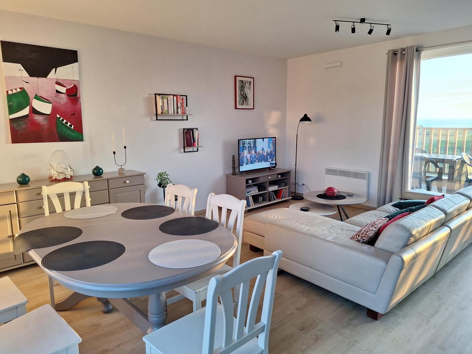 Exceptionnel Penthouse Vue Mer Wimereux Extérieur photo